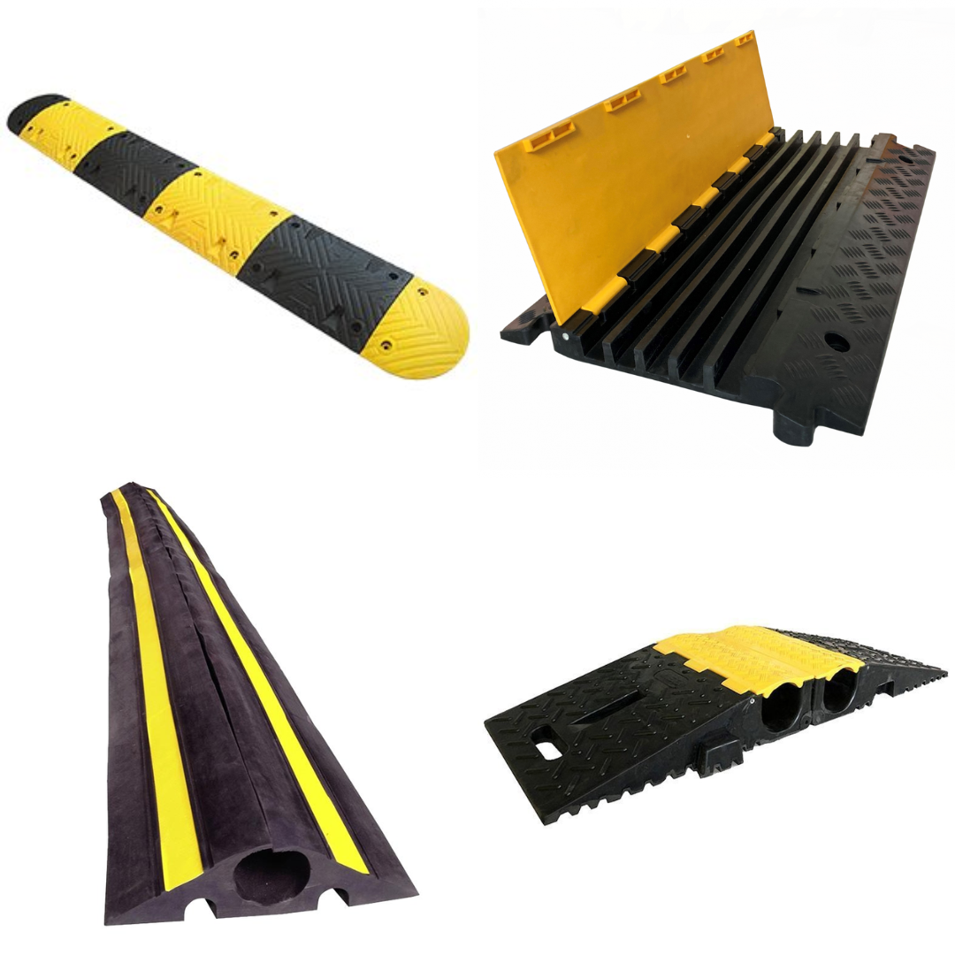 Ralentisseurs et passe-câbles